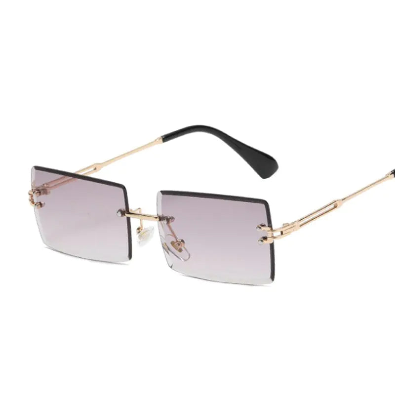 Lunettes de soleil design à lentille océanique sans cadre