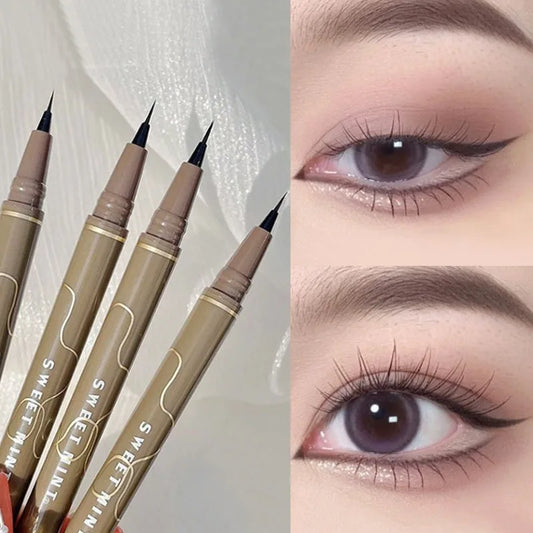 Crayon à Sourcils Ultra-Fin Double Extrémité – Résistant à l'Eau, à la Transpiration et Facile à Appliquer pour un Look Naturel Impeccable