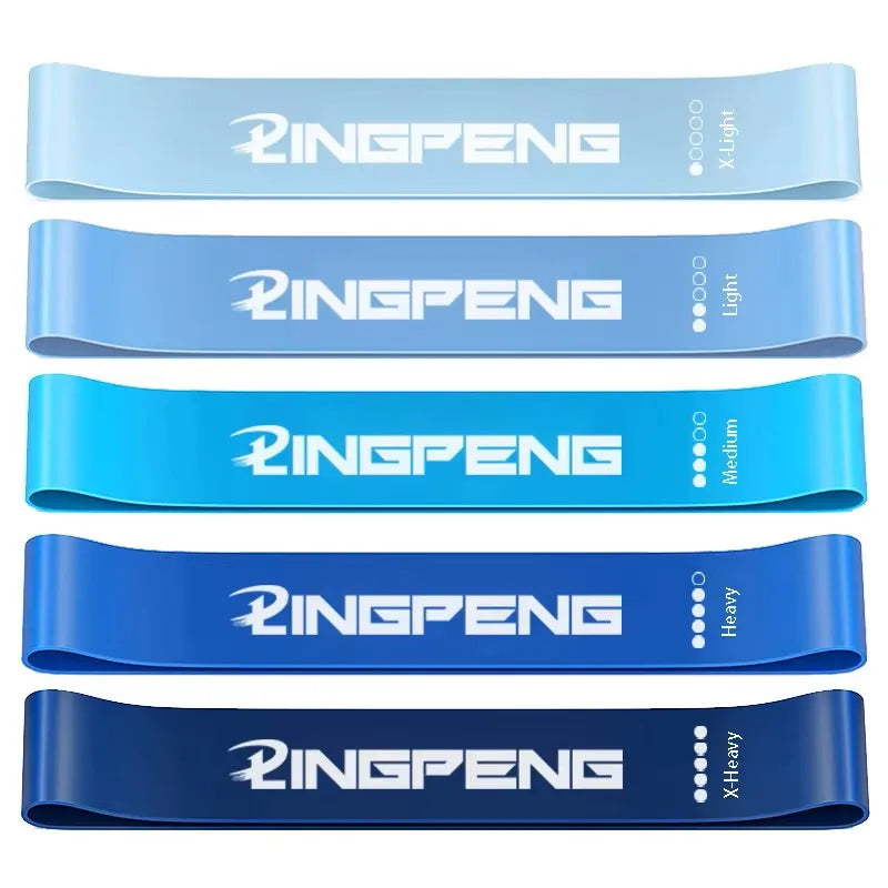 Renforcez et Tonifiez Vos Muscles avec 5 Bandes Élastiques de Haute Qualité