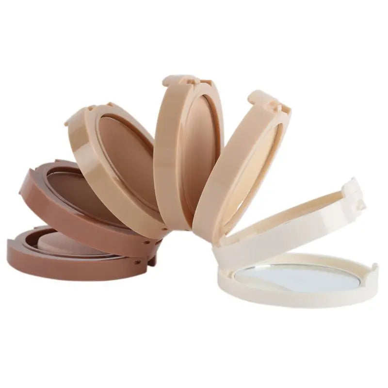 Correcteur Poudre Contouring, Tour de Poudre 5 Couleur 5 Decked, Éclaircissement Teint, Contrôle Du Pétrole Maquillage Poudre Libre Fixatrice Poudre