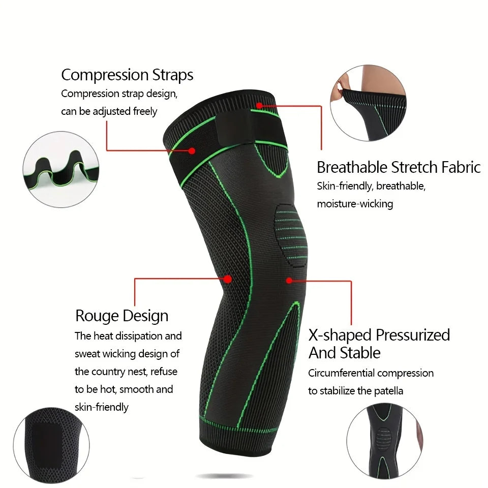 Genouillère de Sport – Maintien Articulaire, Chaleur & Performance