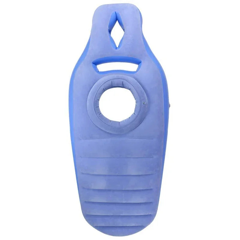 Oreiller de grossesse gonflable en polymère pour femme enceinte, matelas de yoga, de lit, de couchage