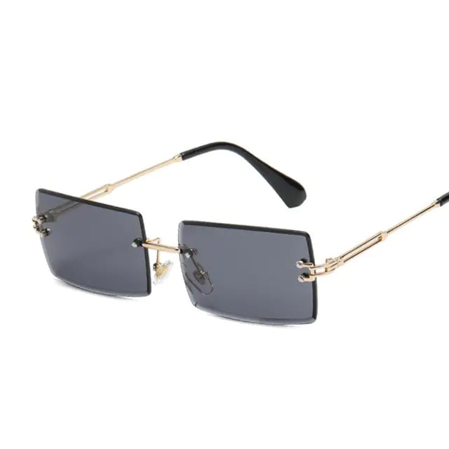 Lunettes de soleil design à lentille océanique sans cadre