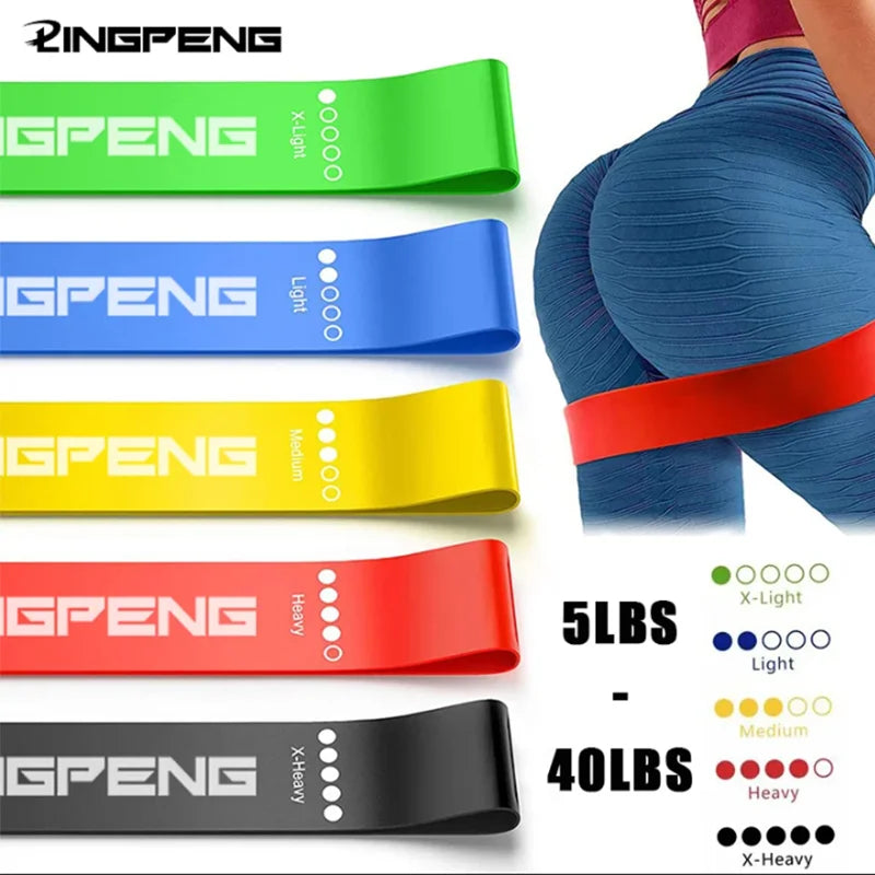 Renforcez et Tonifiez Vos Muscles avec 5 Bandes Élastiques de Haute Qualité