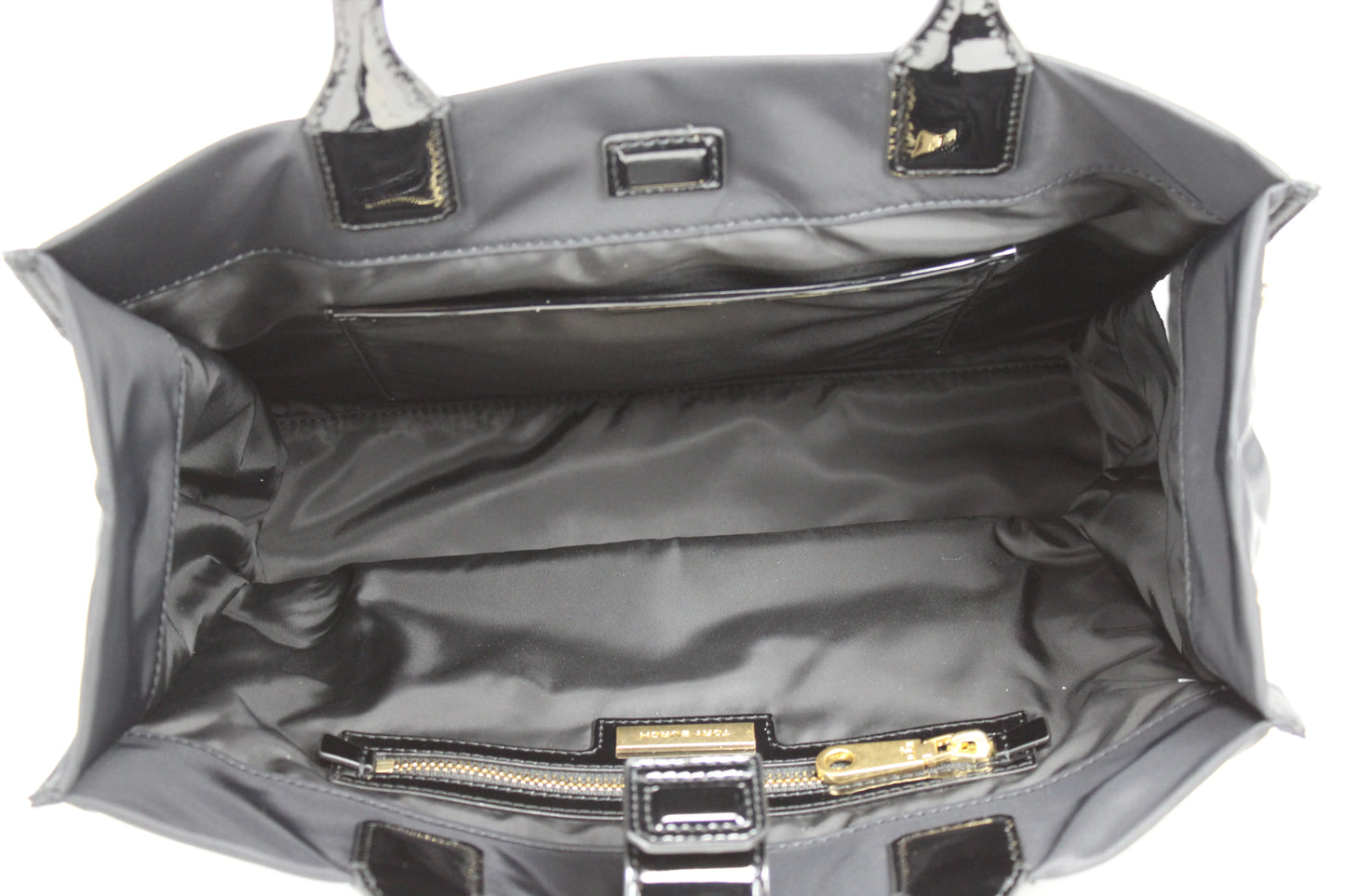 Sac Cabas Tory Burch Ella Small Patent – Élégance et Praticité